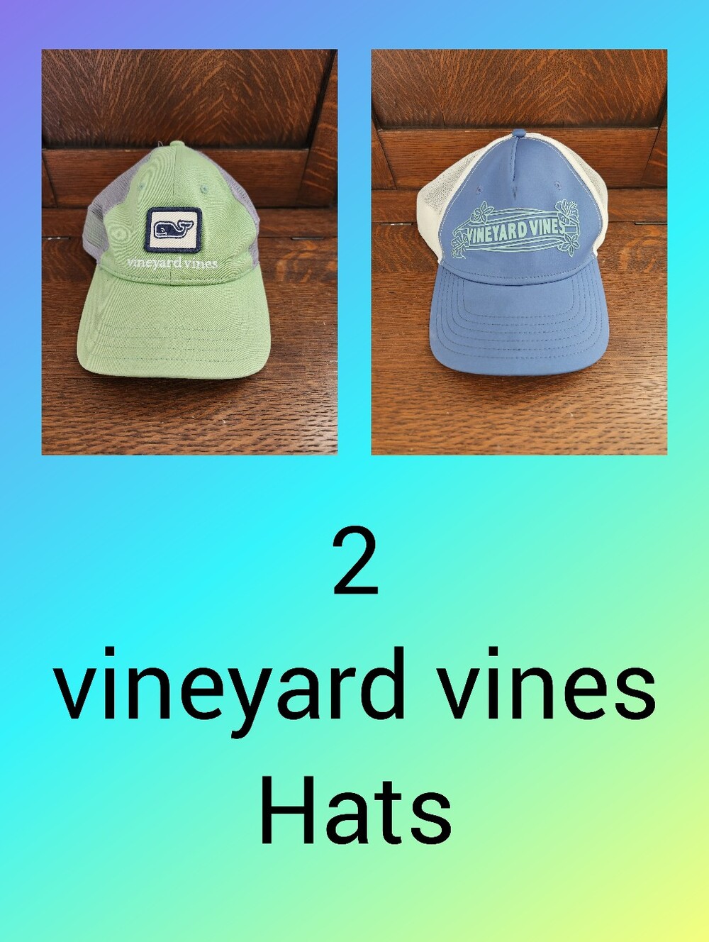 2 vineyard vines Hats